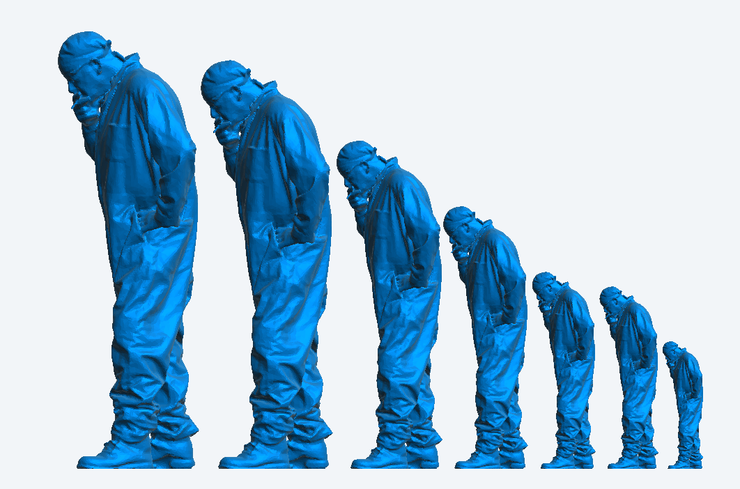 M83 – 1/14 Scale Model Figure Crew Mechanic Looking Thoughtful