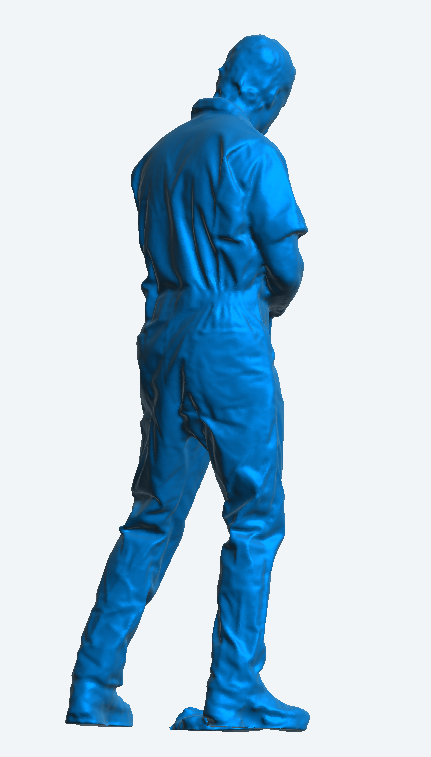 M80  1/18  Scale Model Figure Mopping the Floor