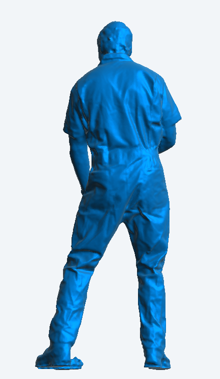 M80  1/18  Scale Model Figure Mopping the Floor