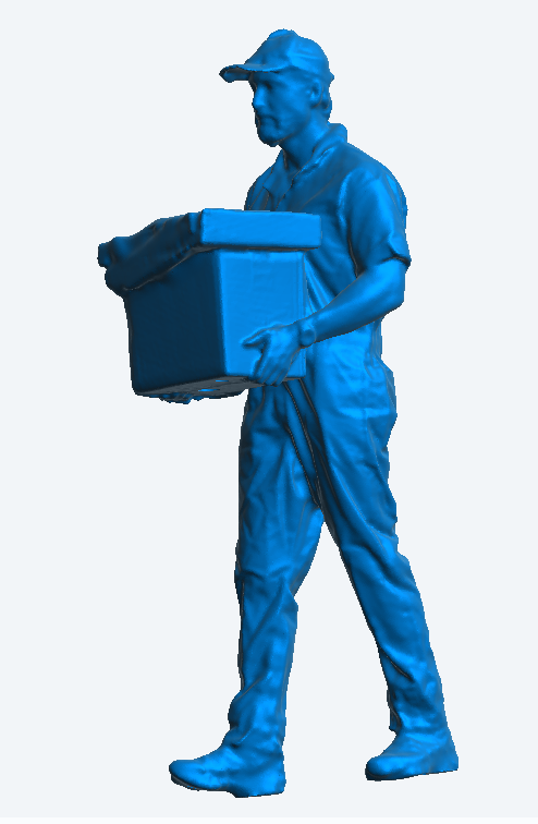 M81 – 1/43 Delivery man with parcel