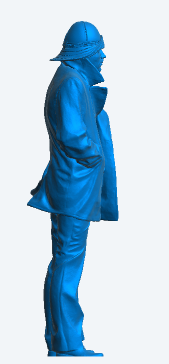 TG39B – Vosper Navy Crew Figure in Sou’wester Hat and Windcheater Jacket, Hands in Pockets (Scale Model Figure