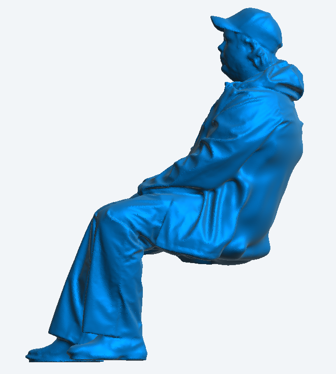 TG43 – 1/12 Scale Modern Seated Fisherman | Scale Model Ship Crew Figure