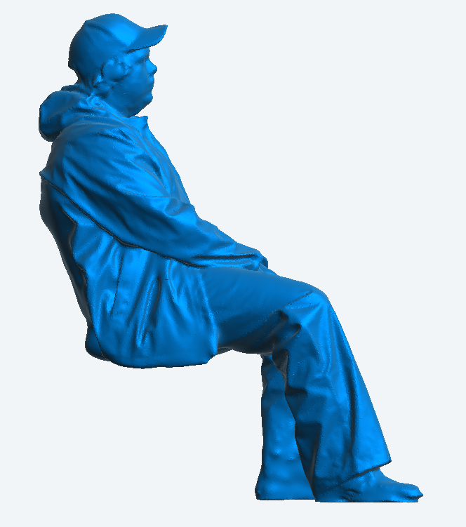 TG43 – 1/12 Scale Modern Seated Fisherman | Scale Model Ship Crew Figure