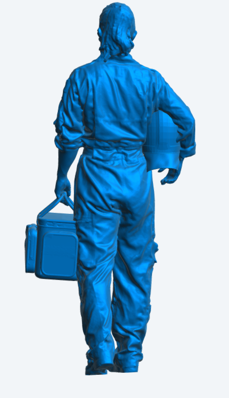 EMS37 Female Motorbike Paramedic – First Responder Unpainted