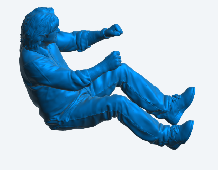 C53 “Captain Slow” – Classic Motoring Parody Figure, Unpainted