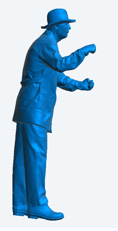 TG1b model for a yacht ship tugboat This 3D-printed resin figure