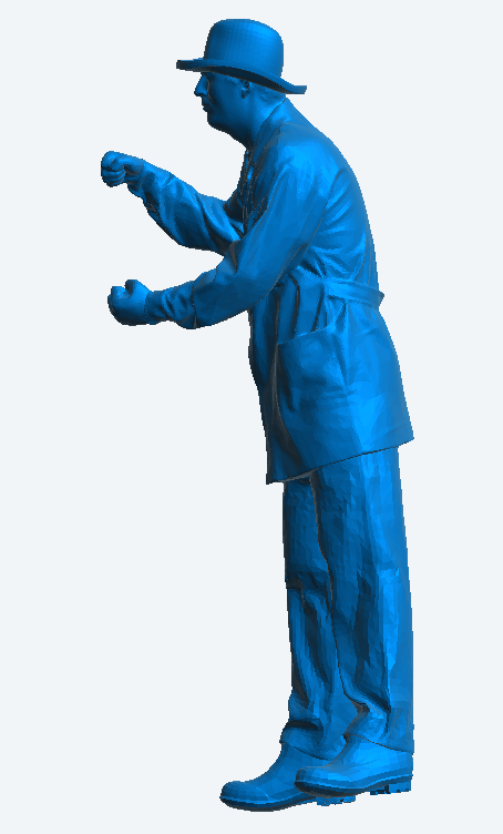 TG1b model for a yacht ship tugboat This 3D-printed resin figure