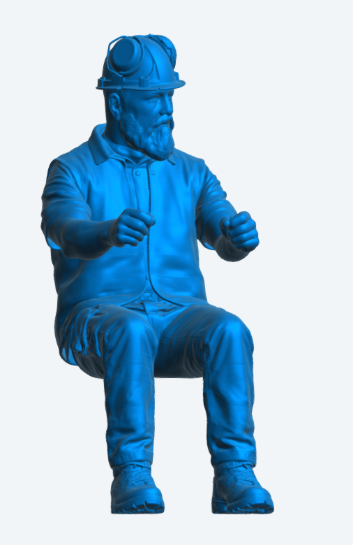 C14 Plant & HGV Driver Figure – Safety Equipment Unpainted
