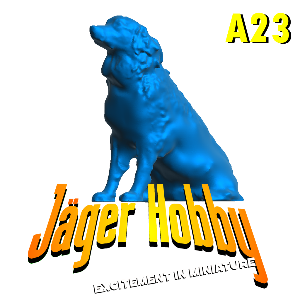 Model scale Golden Retriever A23 Jager Hobby