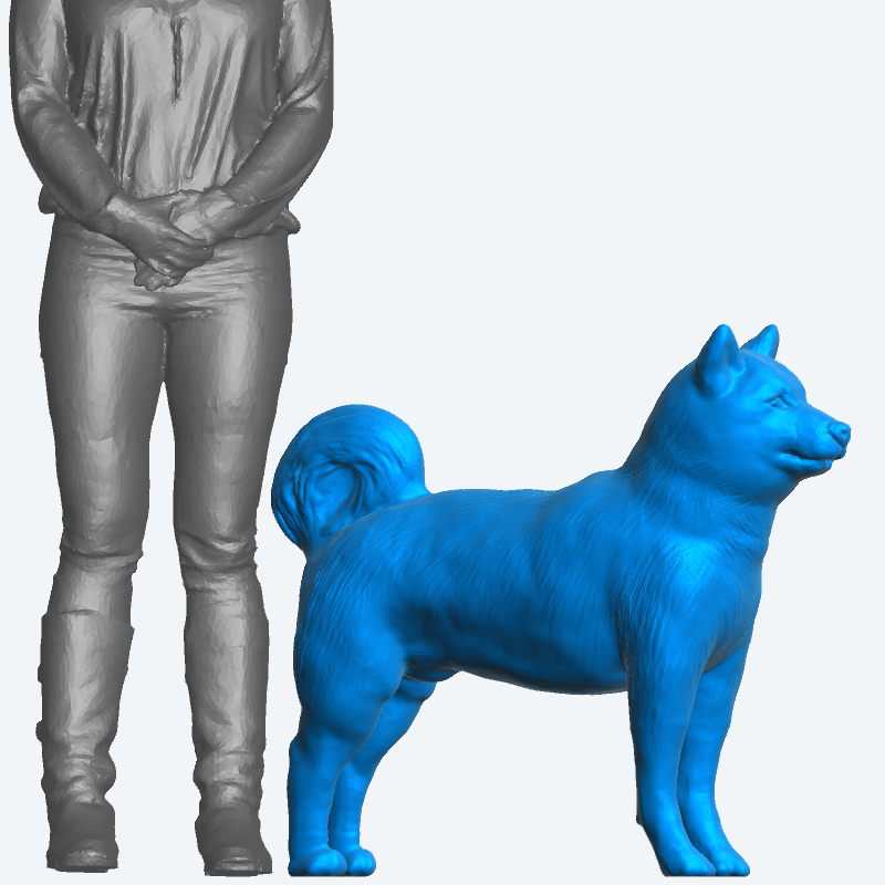 Jager Hobby A29 — Shiba Inu Scale Model Dog Figure