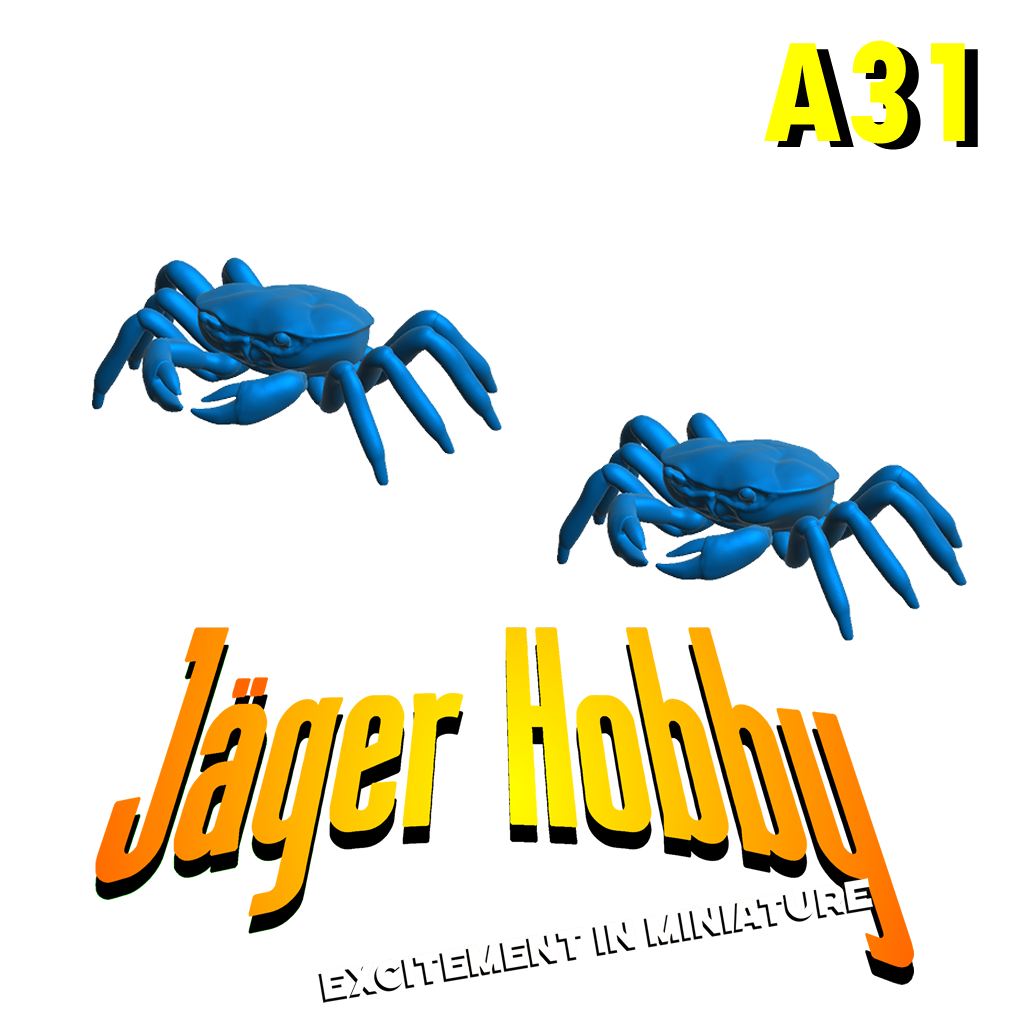 Large Scale Model Crabs A31