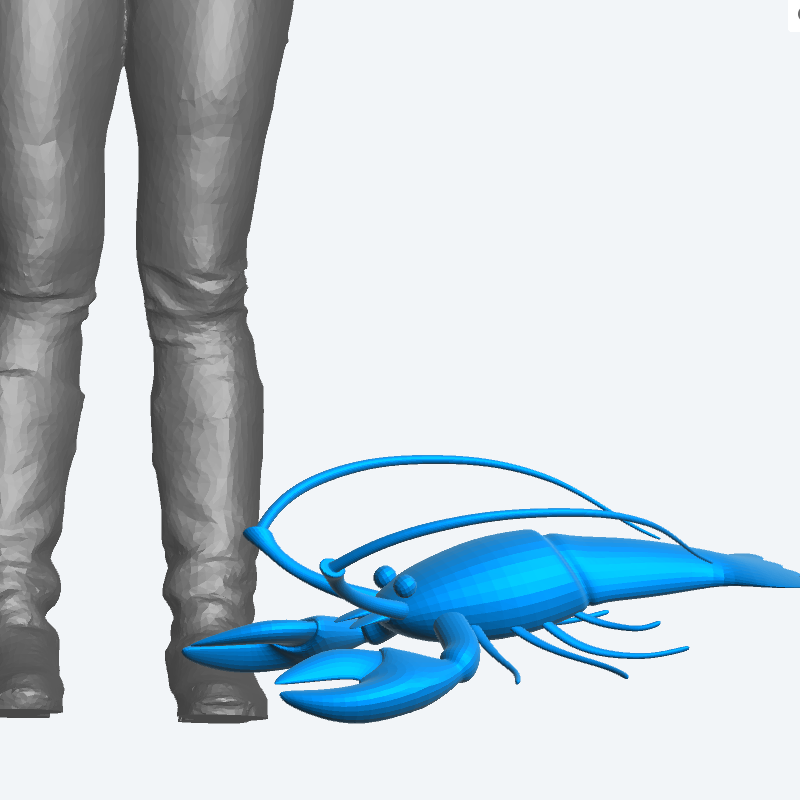 A34 โ Super Detailed Lobster Models for RC Boats & Dioramas