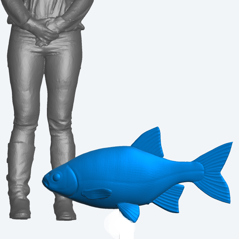 1:24 Fish Model for Market Fishing and Waterside A39