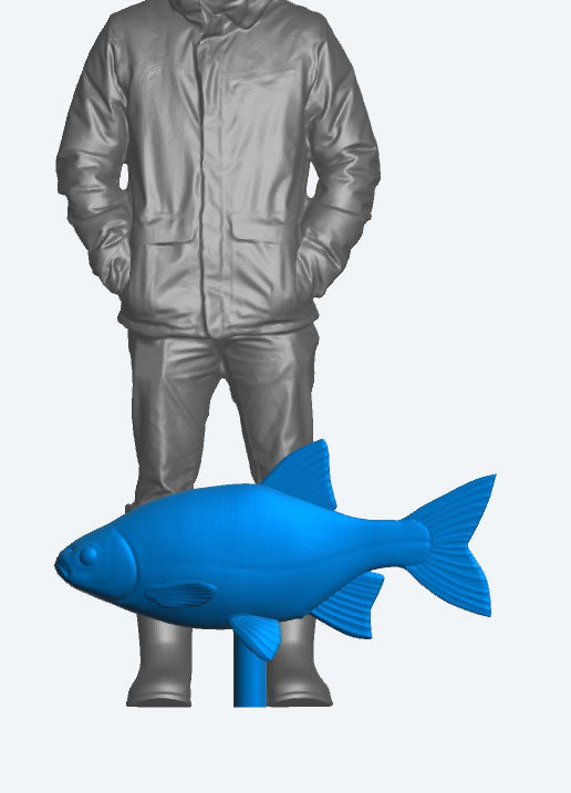1:24 Fish Model for Market Fishing and Waterside A39