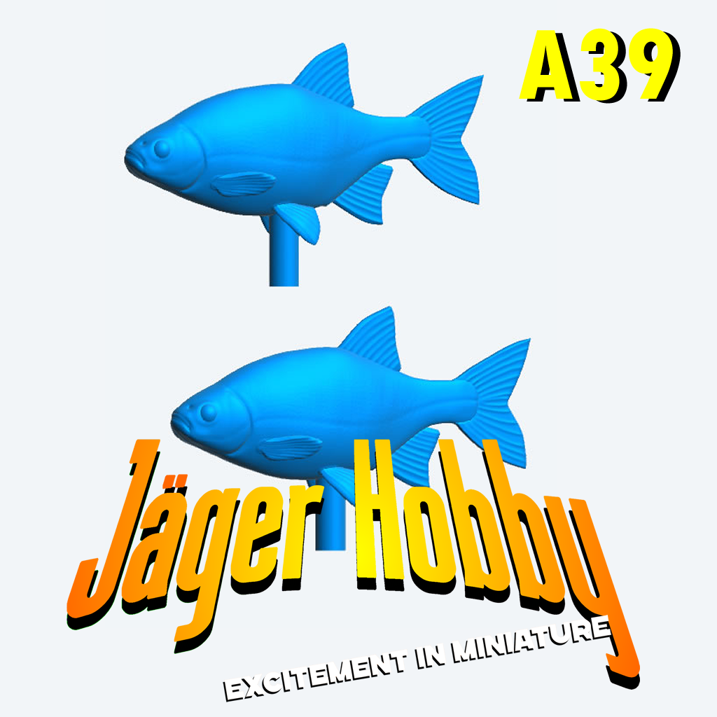 1:24 Fish Model for Market Fishing and Waterside A39
