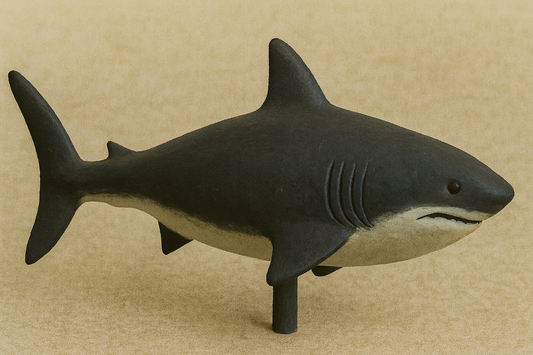 Shark, a striking scale model of the ocean’s most iconic predator
