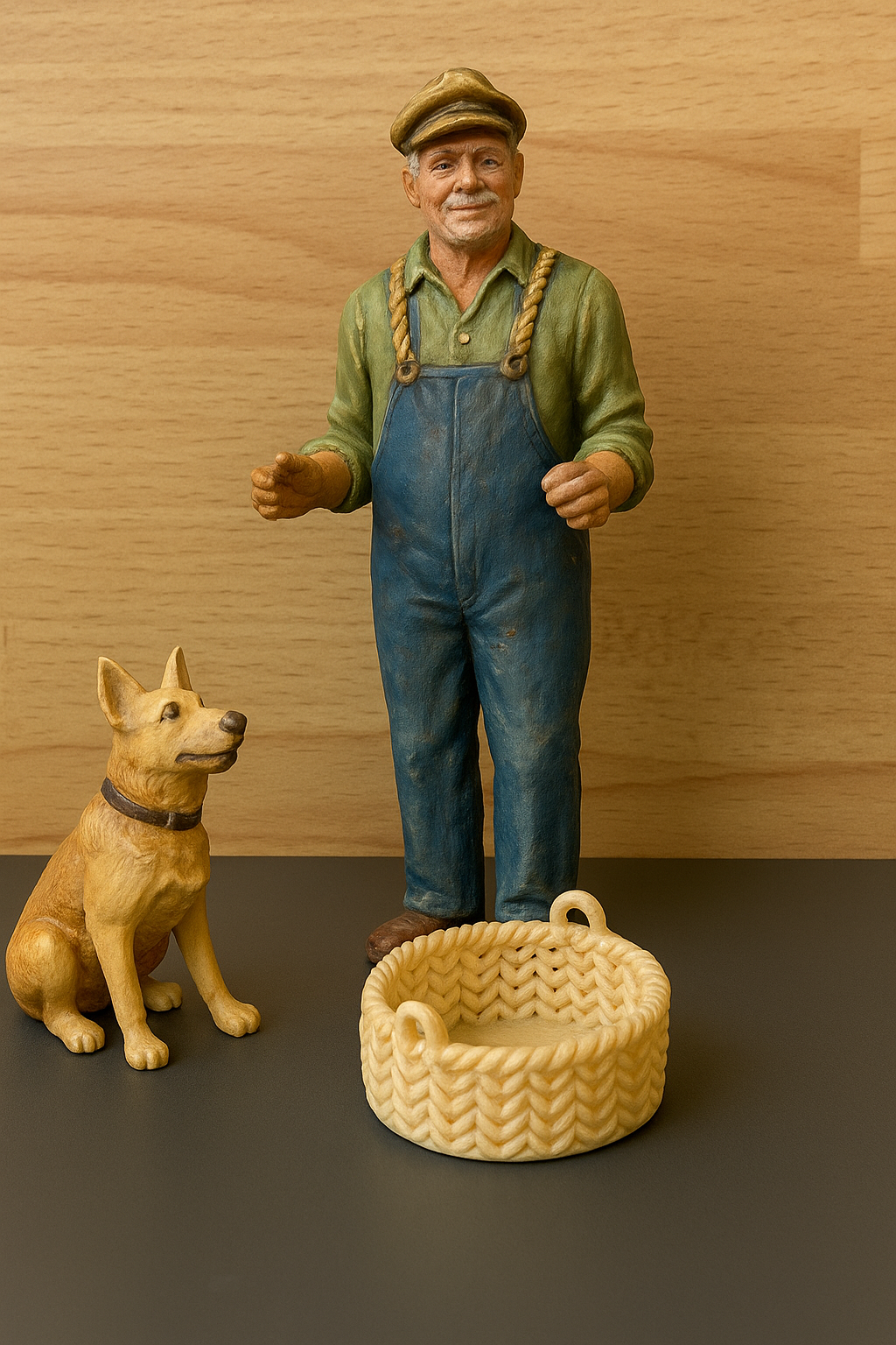 German Shepherd dog for Military, Security, or Civilian Dioramas A42