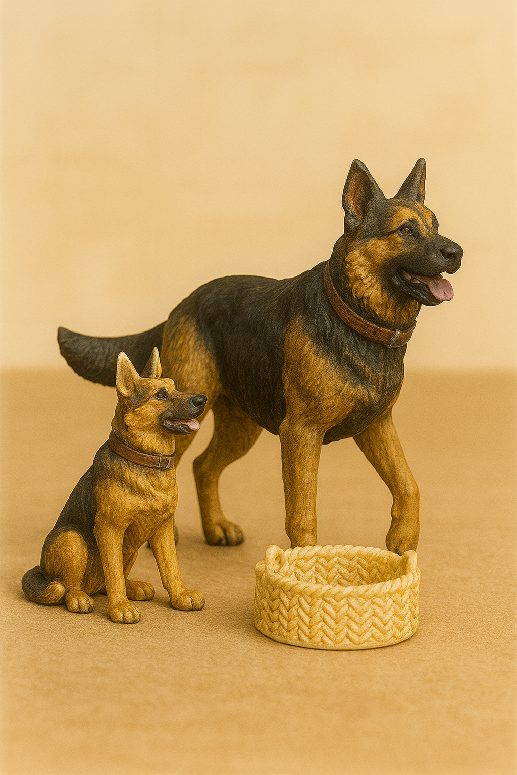 German Shepherd dog for Military, Security, or Civilian Dioramas A42