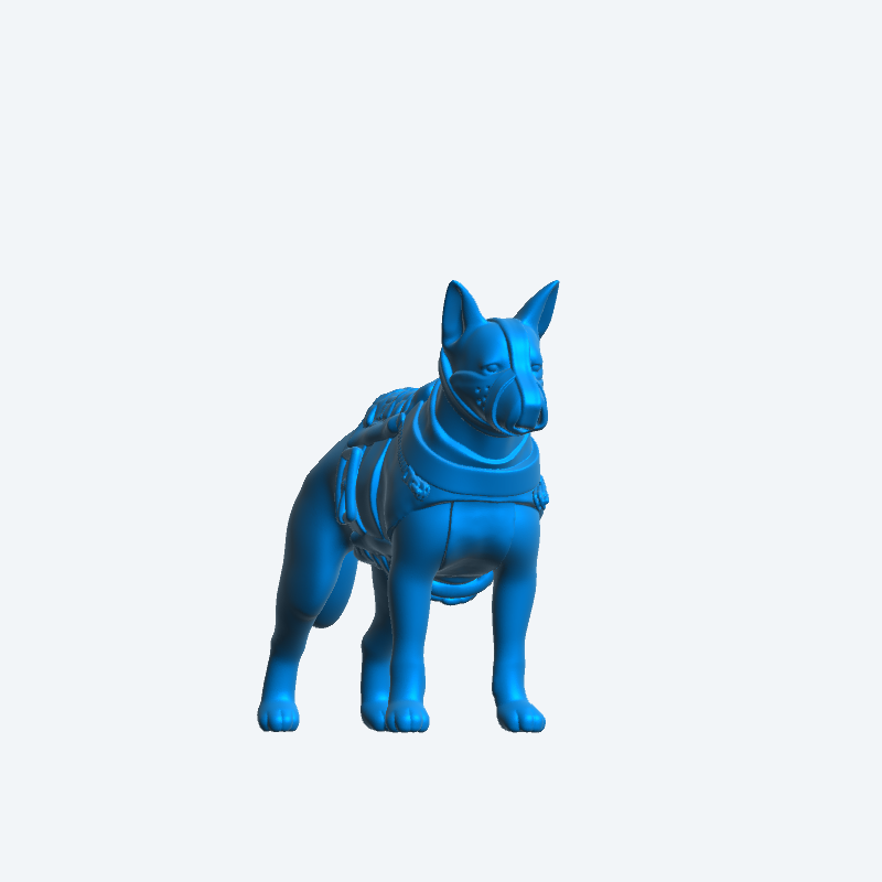 Scale Armoured Dog for Tactical, Military, or Sci-Fi A44 –