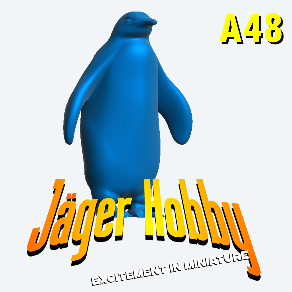1/72 Penguin Standing for Arctic, Coastal, A48