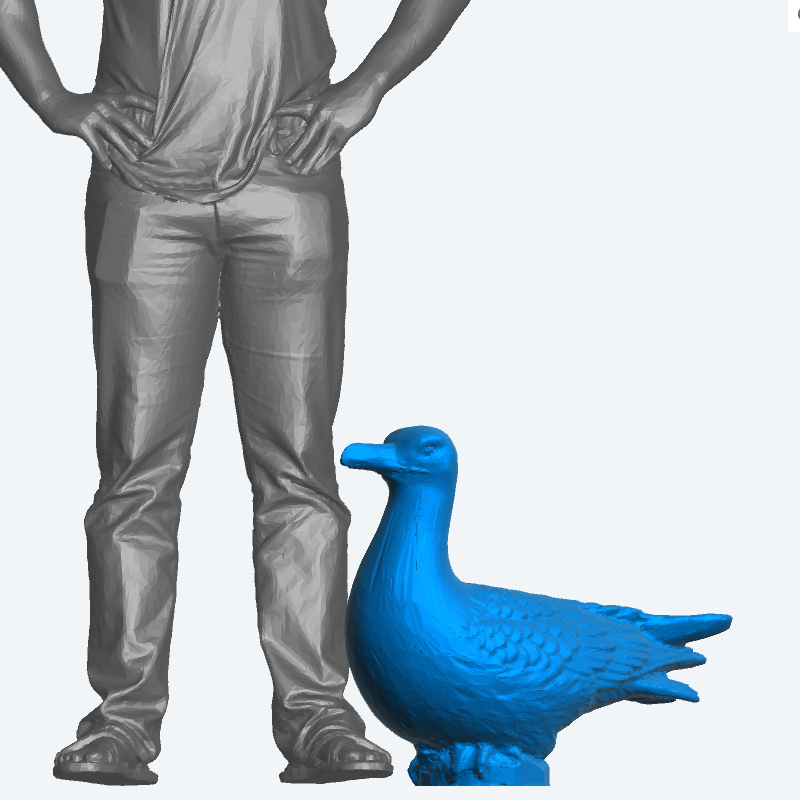 A58 – Seagull on Deck – Scale Model Figure