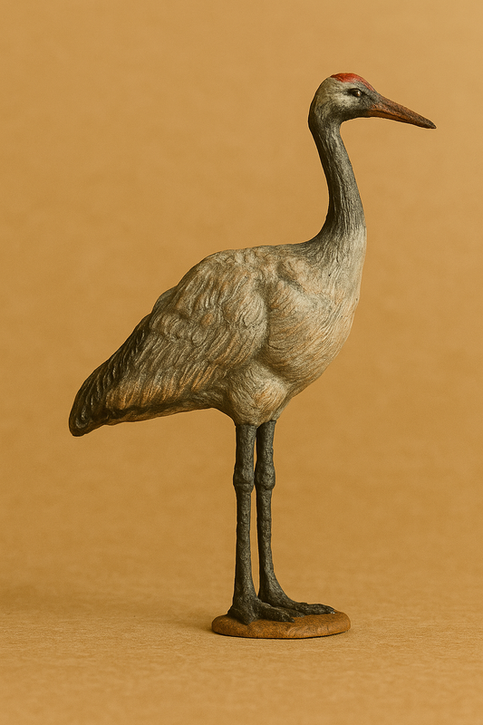 Ho OO Scale Crane Standing for  Zen Garden, and Wildlife Dioramas A67