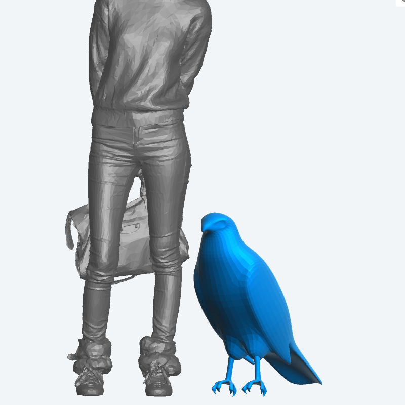 A68 Scale Model Falcon – Perched Bird of Prey for RC Boats, Vehicles, and Dioramas
