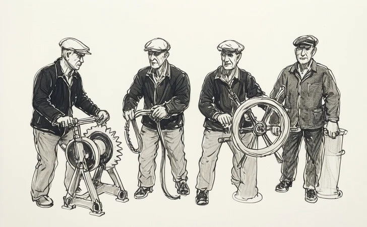 TG117 – Early 20th Century Deck Worker Unpainted