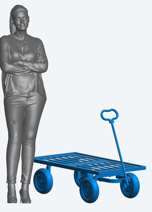 DA11 – Multi Scale Utility Garden Cart