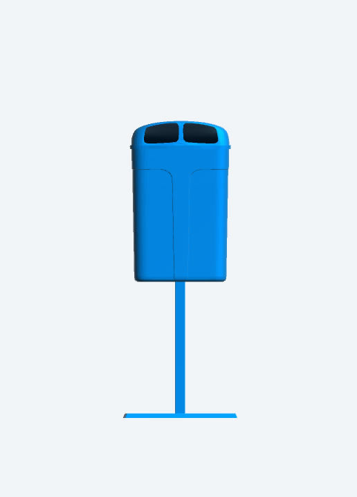 DA3 – Model Multi-Scale Modern Park / Pavement / Street Bin