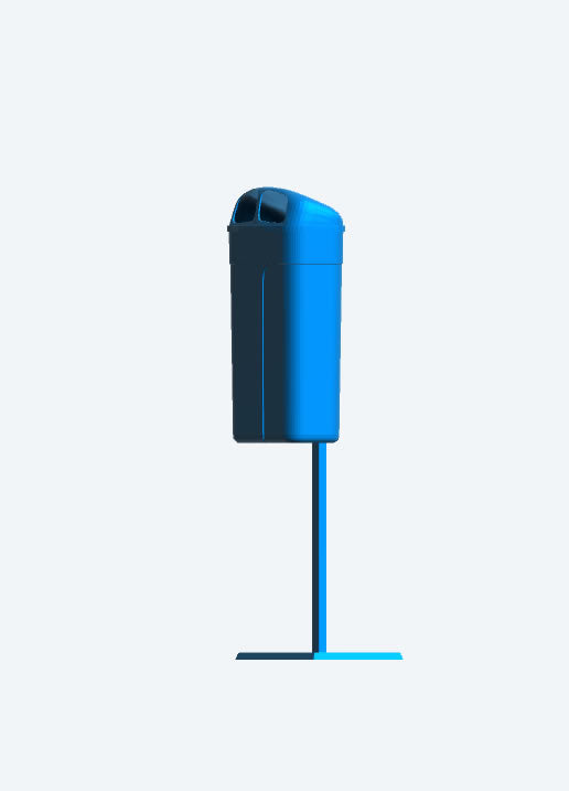 DA3 – Model Multi-Scale Modern Park / Pavement / Street Bin
