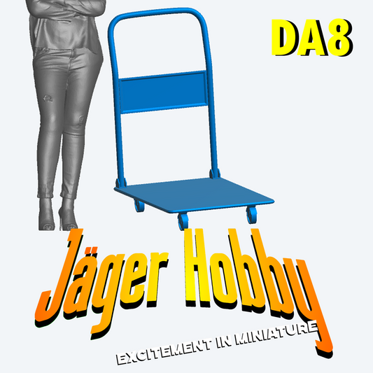 DA8 – Scale Model Platform Trolley