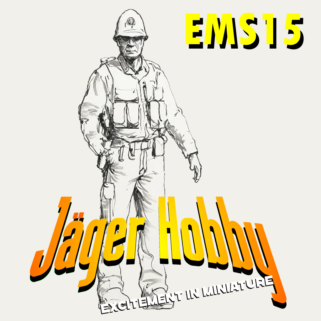 EMS15 – Modern UK Police Officer Scale Model Figure (Standing Pose)