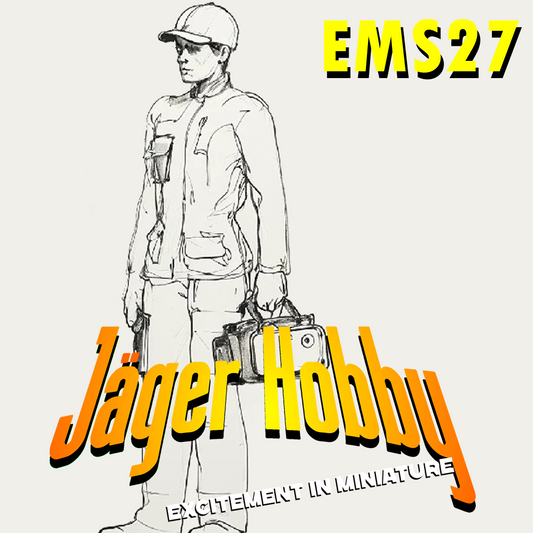 EMS27 – 1/43 1/18 Multi Scale Model Figure: Paramedic Standing with First Response Bag and Cap