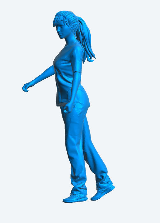 EMS32 Female Nurse – Scale Model Figure