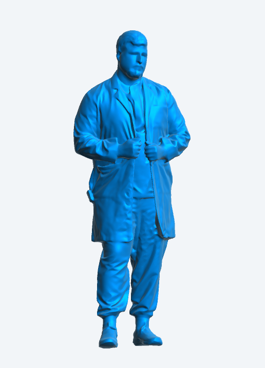EMS34 Hospital Doctor – Unpainted Scale Model Figure