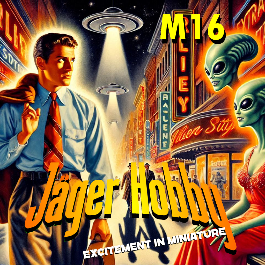 Tamiya King Hauler Radio controlled truck diorama figure M16