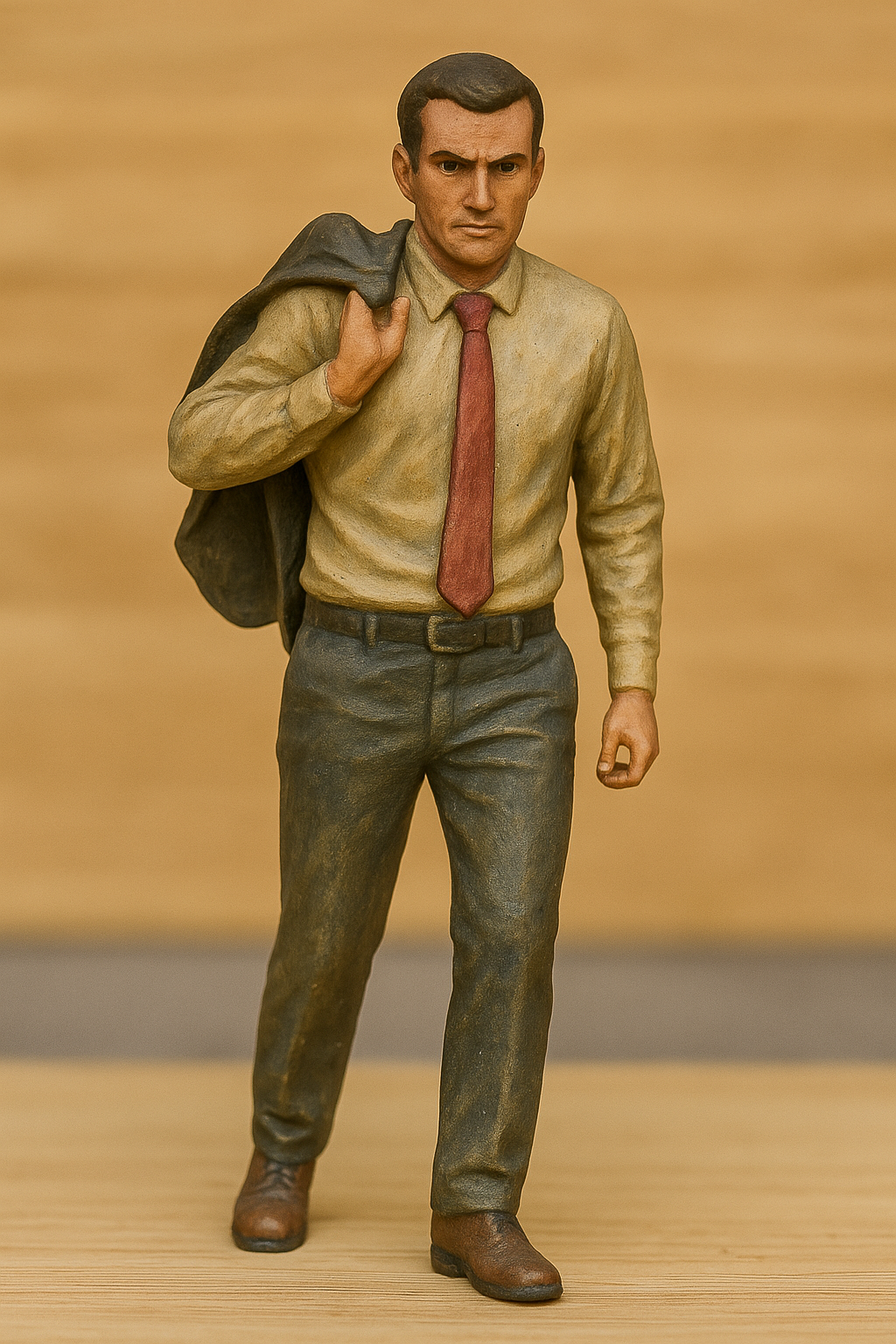 Tamiya King Hauler Radio controlled truck diorama figure M16