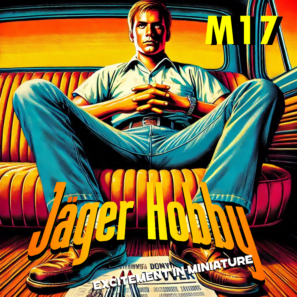 M17 Seated Figure – Scale Model Diorama Accessory