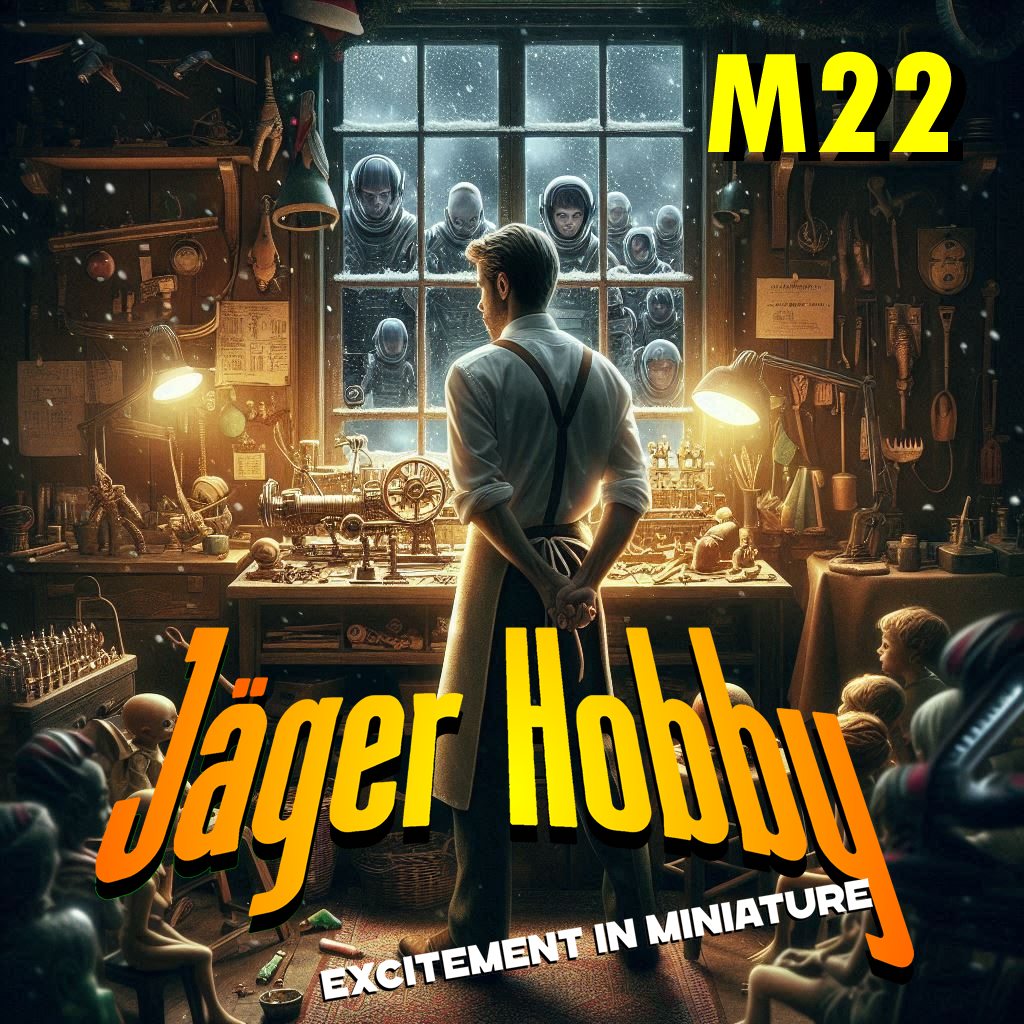 M22 1/10 Scale Butcher Shopkeeper / Toy Maker – Architecture Model Figure