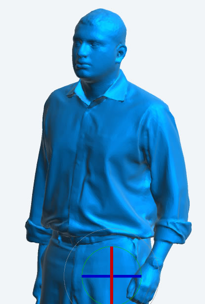 Smart Man Carrying Overnight Bag Scale Diorama Figure M62