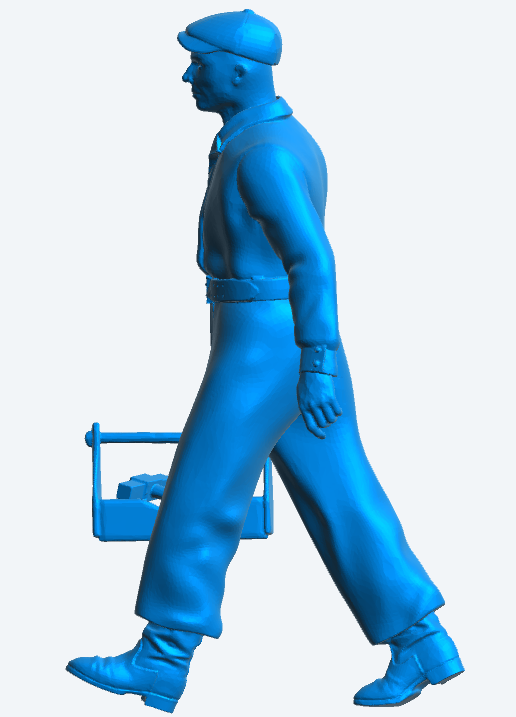 1:30 Multi Scale Model Early 20th Century Engineer Workman Figure M31