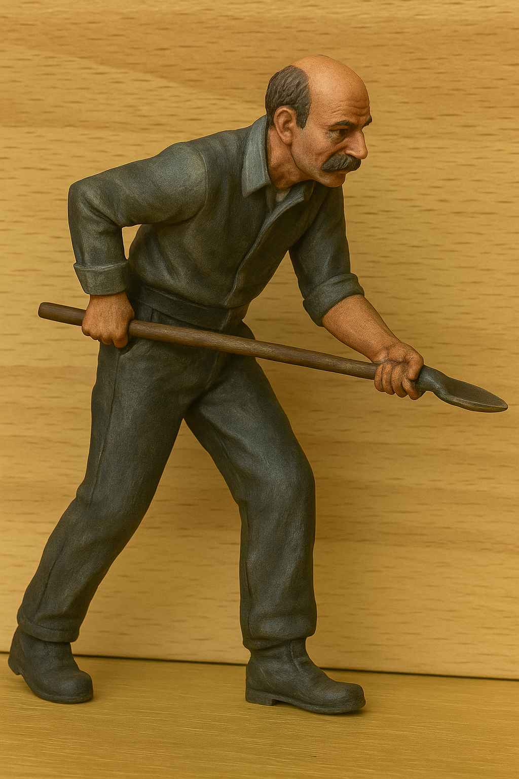 1:18 Scale Model Ship Crew Figure – Industrial Workman M32