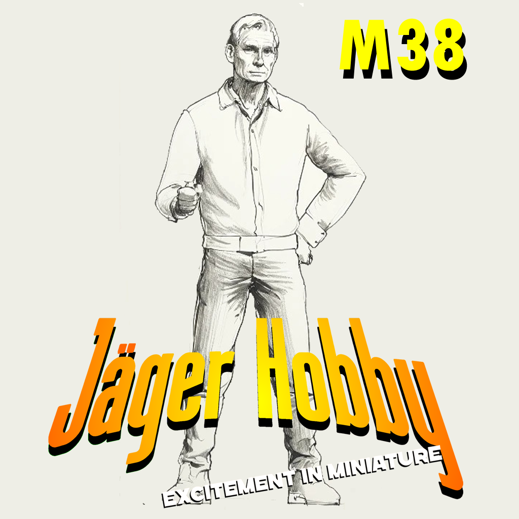 Modern Casual Man 1/24 Scale Model Figure for M38