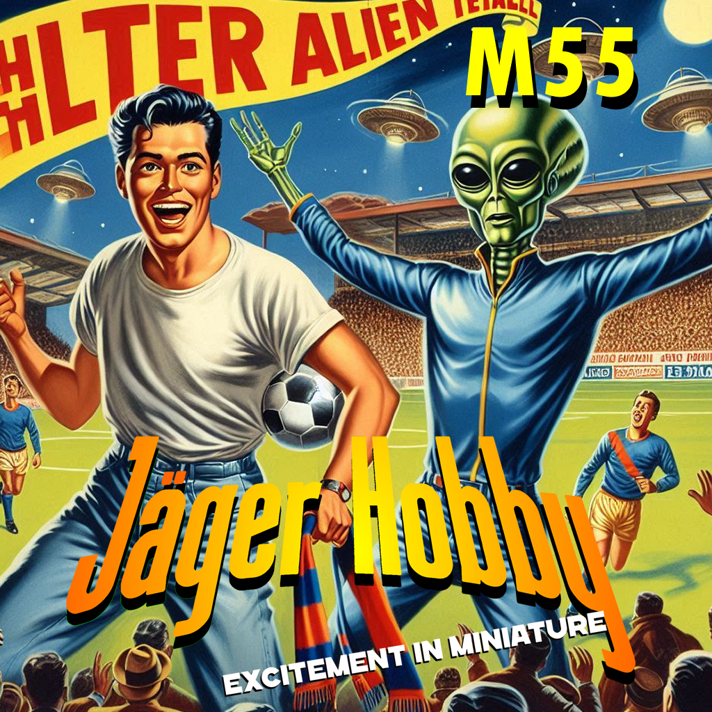 M55 – Man Cheering at a Football Match | 1:18 Scale Model Figure