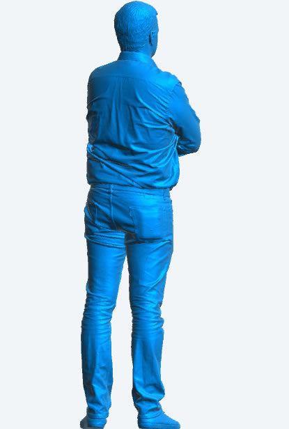 Man with Arms Crossed Multi Scale Diorama Figure M57