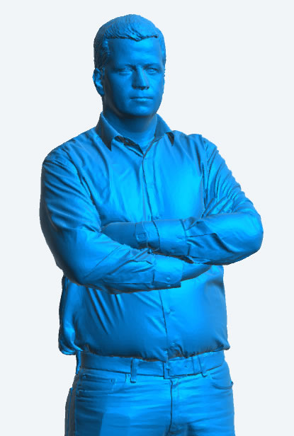 Man with Arms Crossed Multi Scale Diorama Figure M57