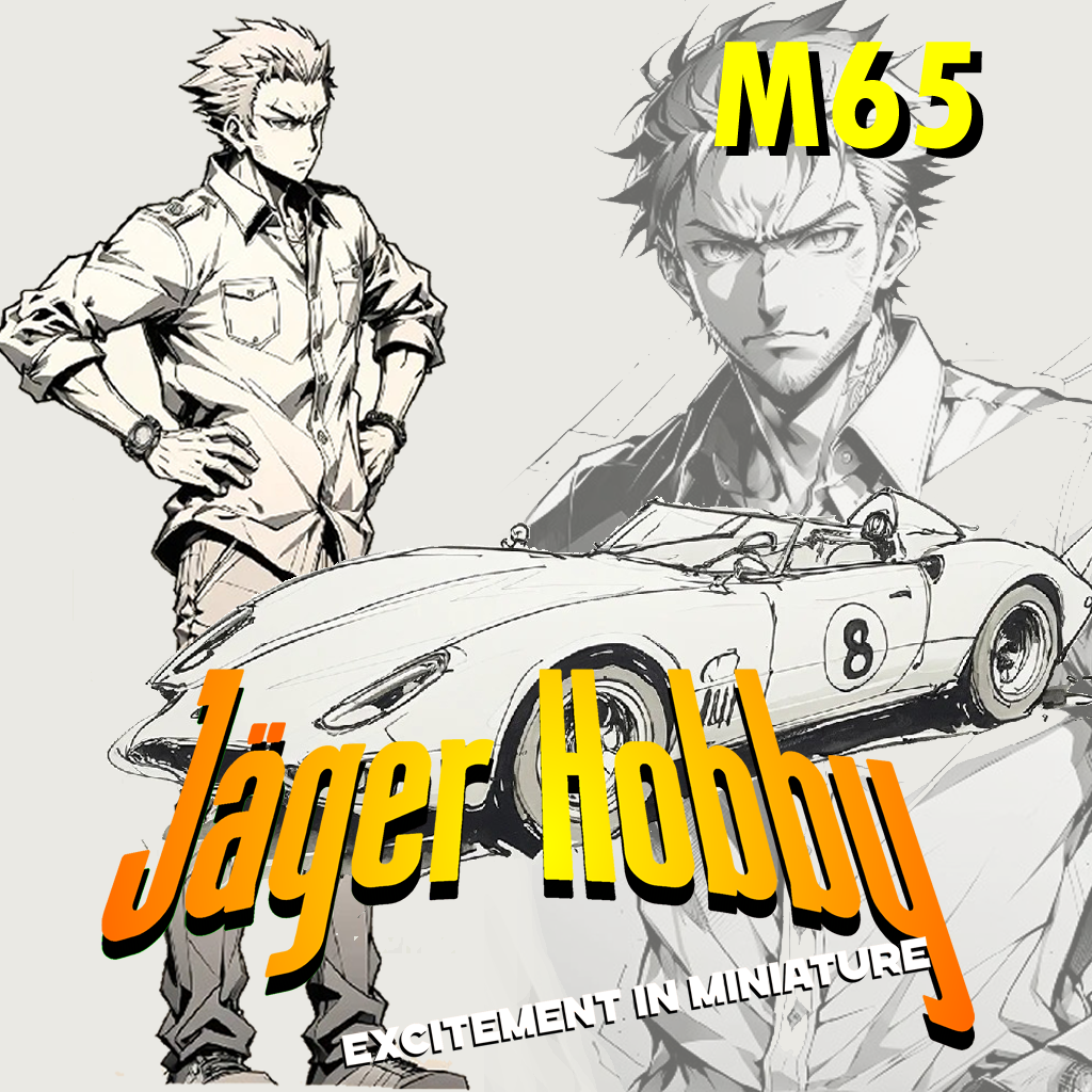 M65 – Male Figure Standing with Hands on Hips Watching a Race | 1:18 Scale Die-Cast