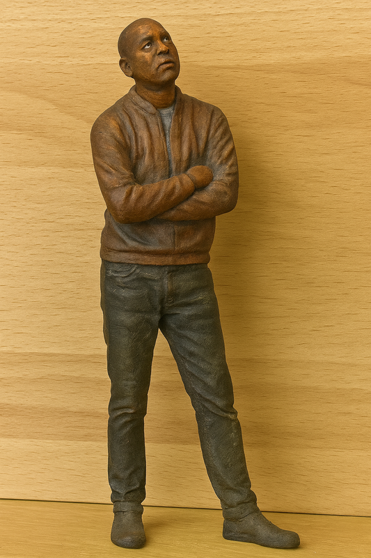 model man with very short hair RC Cars Trucks and boats M6