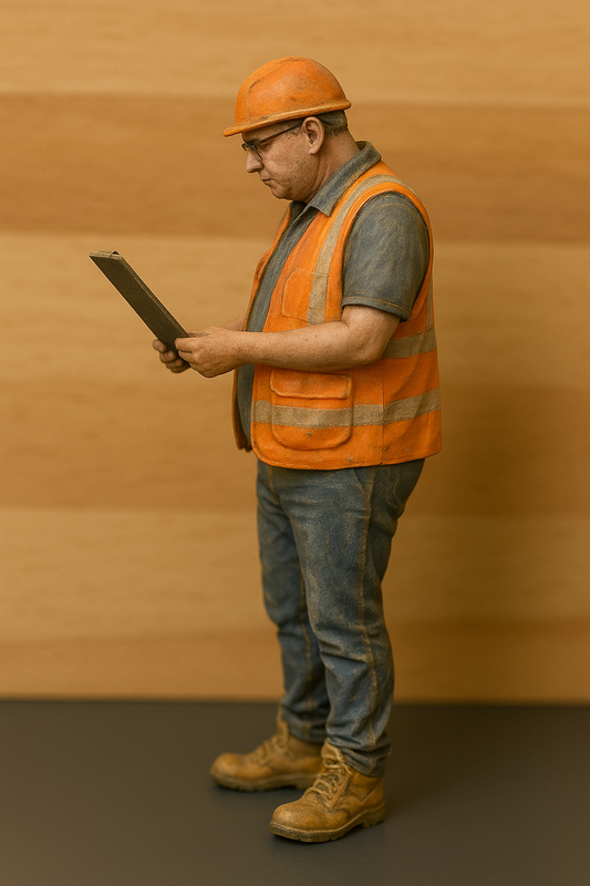 M78 – Model Figure of Male Construction Worker